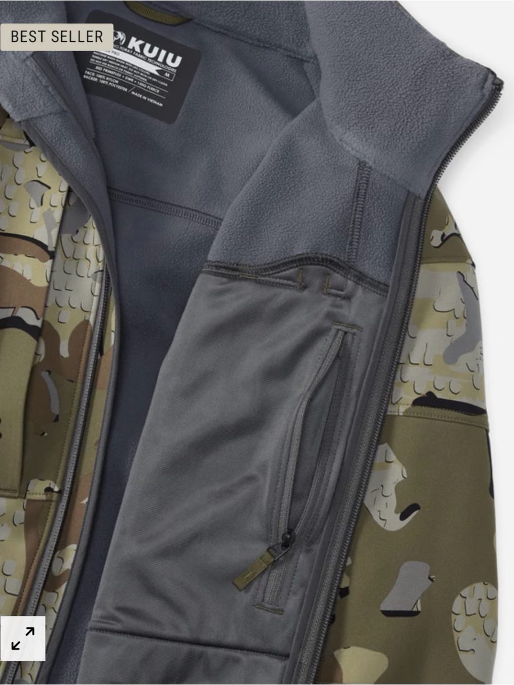 KUIU Guide Hooded Jacket VALO camo - Picture 8 of 16